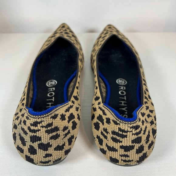 Rothy's The Point (Color: Leopard Print, Size: W8.5) - Picture 3 of 8